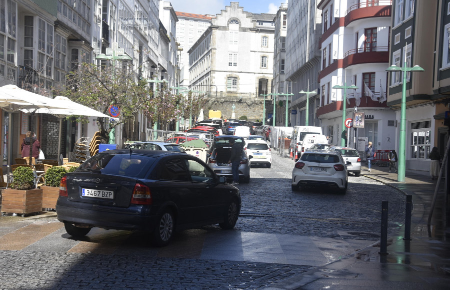 Las obras del Callao cortan el tráfico en la calle de la Iglesia desde mañana