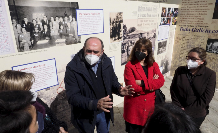 Ferrol, destino de la muestra sobre el cincuenta aniversario de la Casa-Museo de Rosalía