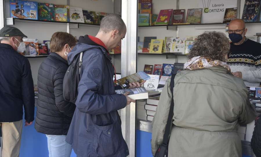 Os libreiros da cidade pensan xa na vindeira Feira do Libro logo de pechar unha edición “que valeu a pena”