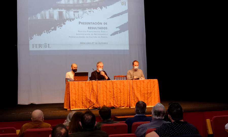 Ferrol organiza un encuentro abierto a la ciudadanía sobre el plan estratégico de Cultura