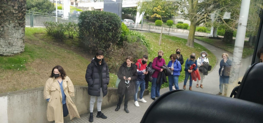 Una nueva avería ocasiona problemas en el recorrido del viaje en bus de A Coruña a Ferrol