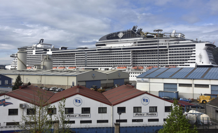 Comienza la temporada de cruceros en Ferrol con la llegada del “MSC Virtuosa”
