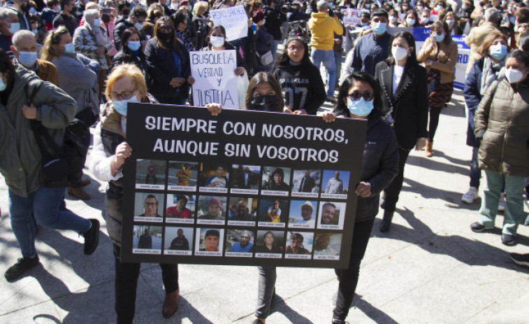 Familiares del 'Pitanxo' trasladan al secretario de Estado Enrique Santiago la 