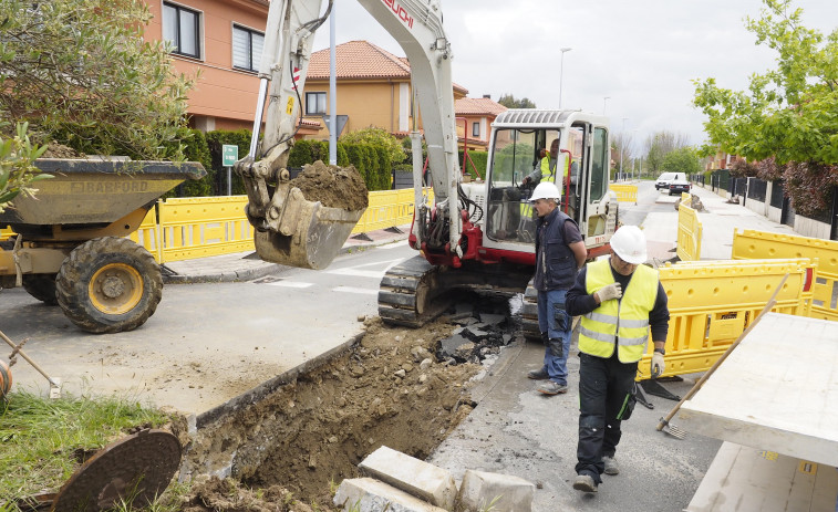 Los trabajos de Ciudad Jardín llegan a buen ritmo a su ecuador para acabar con una década de espera