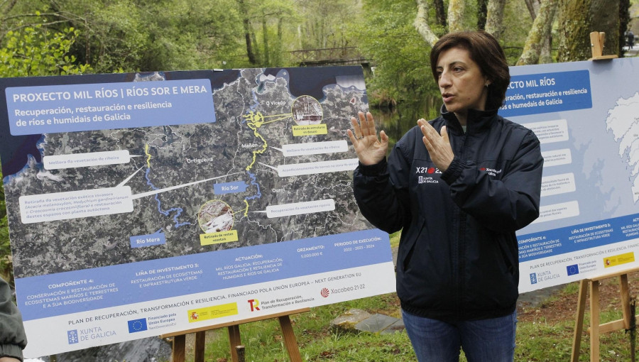La Xunta destinará 475.000 euros a la mejora de 31 kilómetros del río Sor