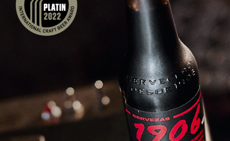 1906 Black Coupage, única cerveza española con medalla de platino en los Meiningers Craft Beer Awards