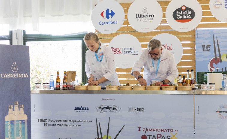 La taberna Bardancas de Cariño se lleva el tercer premio de mejor tapa de Galicia