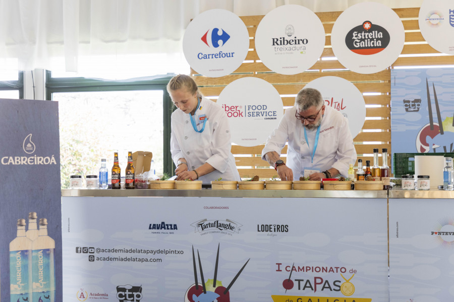 La taberna Bardancas de Cariño se lleva el tercer premio de mejor tapa de Galicia
