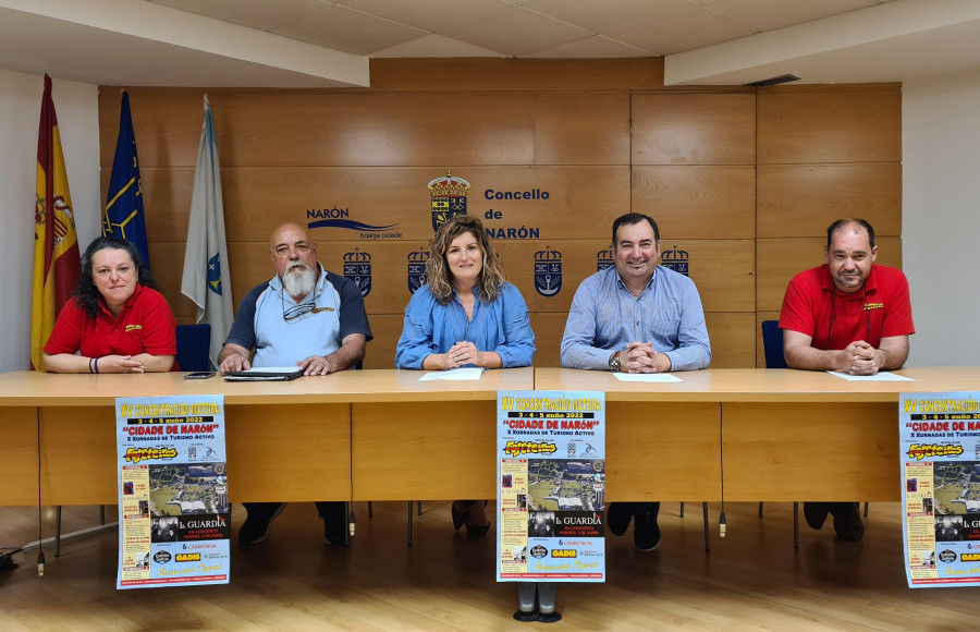 Narón y Moto Club Fojeteiros organizan del 3 al 5 de junio la próxima concentración Moteira