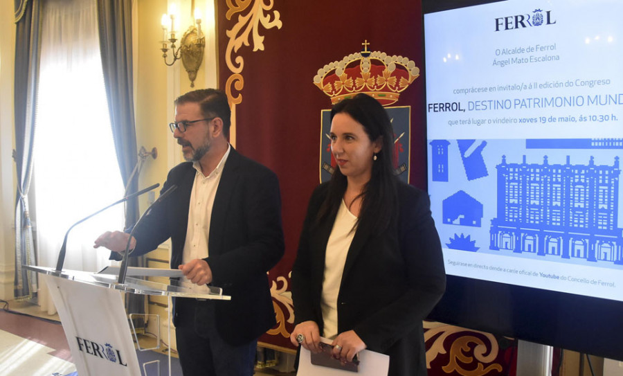 Ferrol se prepara para acoger el Congreso sobre Patrimonio Mundial