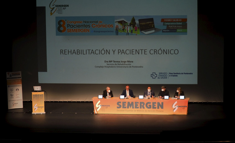 Los pacientes crónicos: protagonistas en el congreso médico de Narón