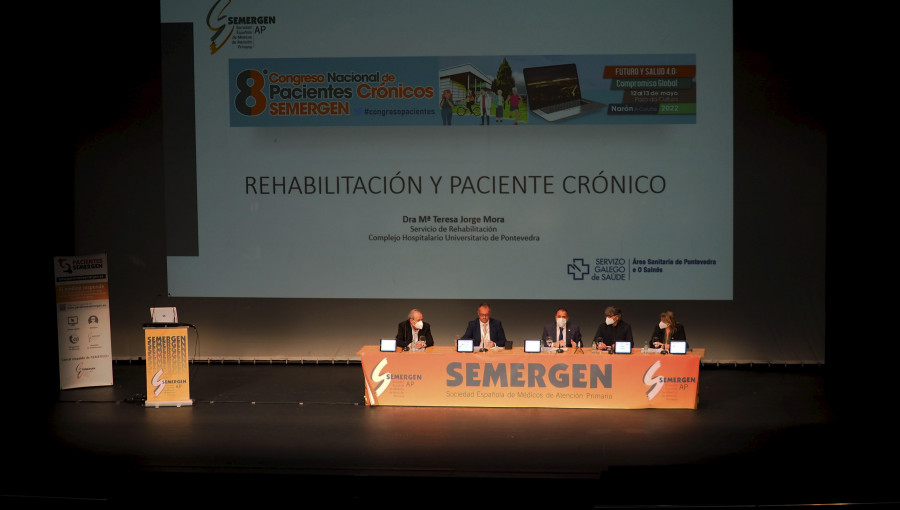 Los pacientes crónicos: protagonistas en el congreso médico de Narón