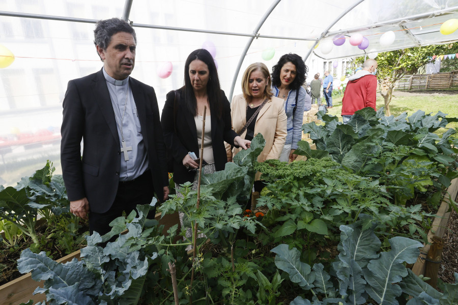 El huerto ecológico de Ferrol que integra y rompe barreras