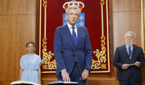 Alfonso Rueda jura su cargo como presidente de la Xunta