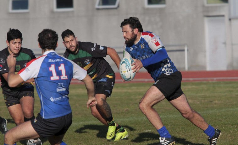 El Rugby Ferrol despide la temporada con una derrota ante el Real Oviedo