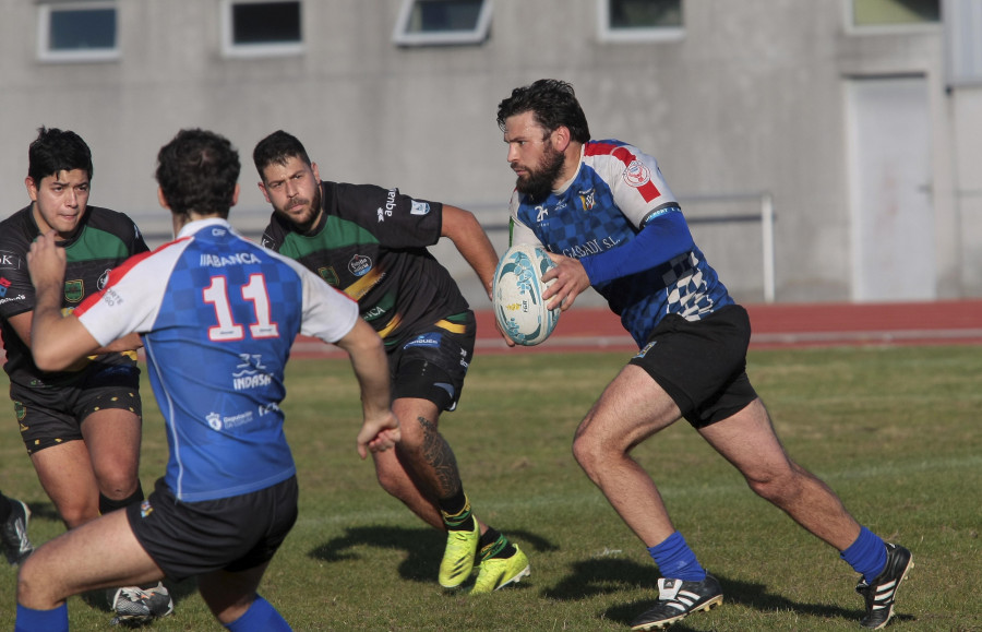 El Rugby Ferrol despide la temporada con una derrota ante el Real Oviedo