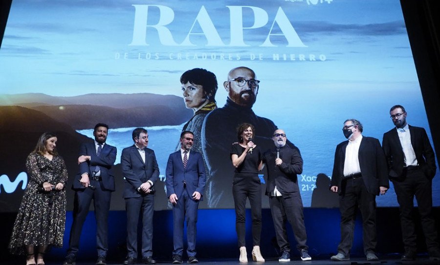 O Jofre estira a alfombra vermella para a estrea do primeiro capítulo da serie “Rapa”