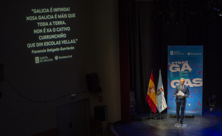 Rueda defende a cordialidade lingüística na homenaxe a Florencio Delgado