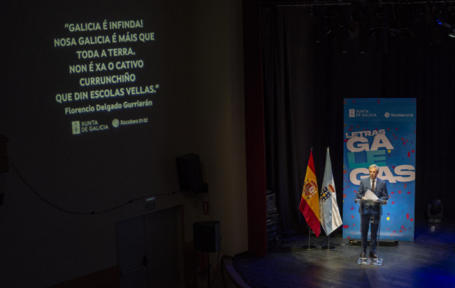 Rueda defende a cordialidade lingüística na homenaxe a Florencio Delgado