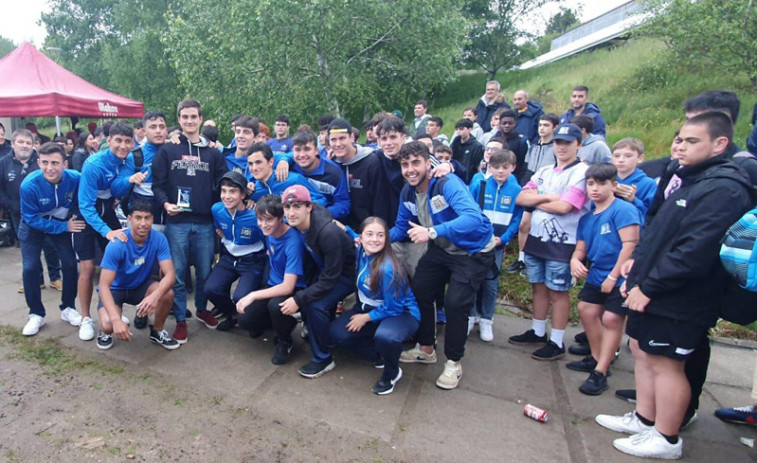 Doblete para los sub 18 del Rugby Ferrol en Vigo