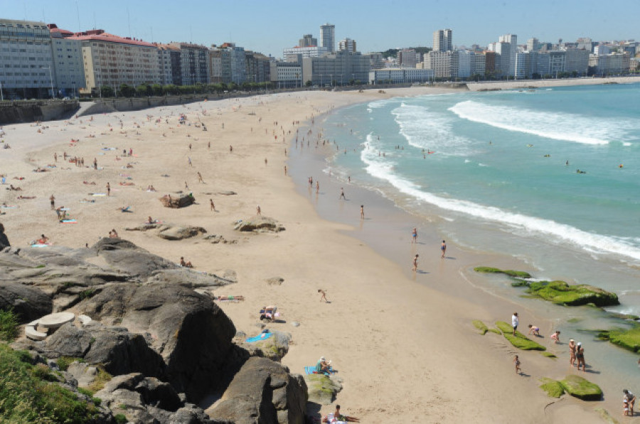 Aire cálido en Galicia y verano para este fin de semana