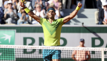 EuropaPress 4482232 rafael nadal spain celebrates his victory during day french open 2022 11574591