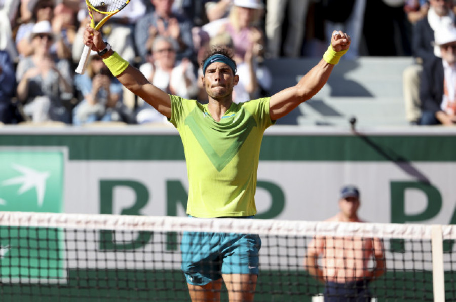 Nadal, a un paso del duelo contra Djokovic en Roland Garros