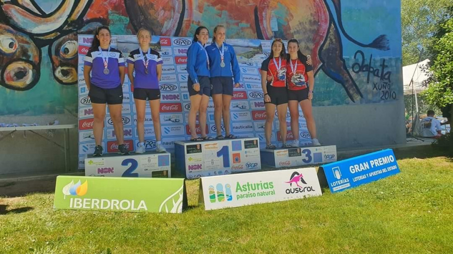Cuatro medallas para Firrete y Grupo Xuvenil en Ourense