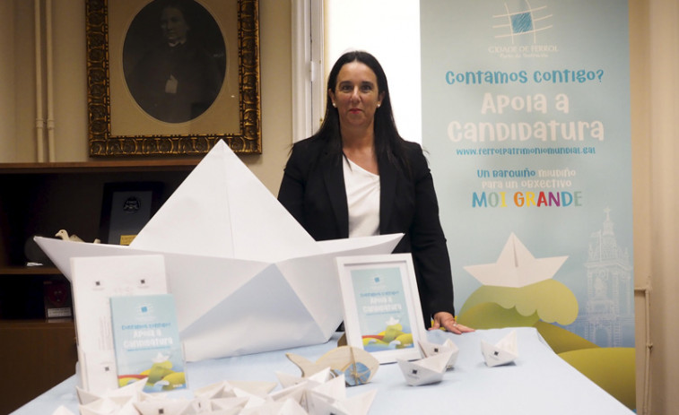 El Concello de Ferrol “botará” 30.000 barcos de papel en apoyo a la candidatura a Patrimonio Mundial