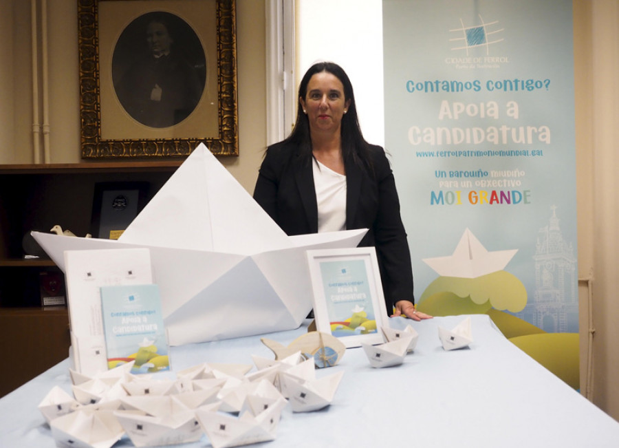 El Concello de Ferrol “botará” 30.000 barcos de papel en apoyo a la candidatura a Patrimonio Mundial