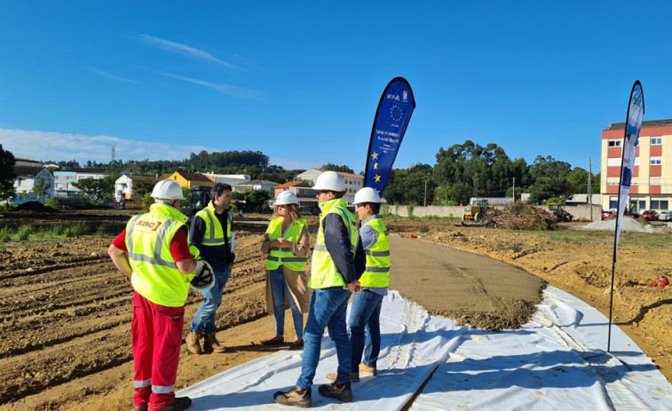 Las obras de la senda peatonal de Narón estarán listas a final de verano