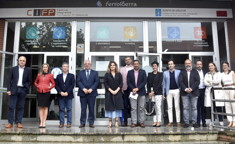 El CIFP Ferrolterra ofertará un ciclo dual de redes y estaciones de tratamiento de aguas