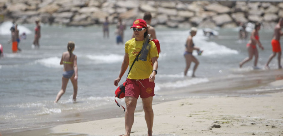 El Plan de Salvamento en las playas de Galicia estará vigente del 1 de junio al 30 de septiembre