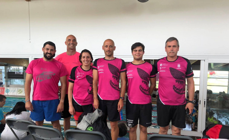 Podios para Marina, Narón y Ferrol en Ponteareas