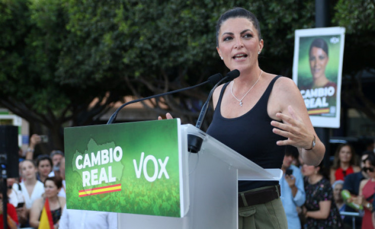 El juez rechaza suspender la candidatura de Olona en Andalucía