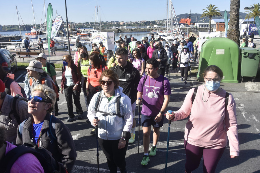 La peregrinación de enfermos de cáncer finaliza con la llegada al Obradoiro