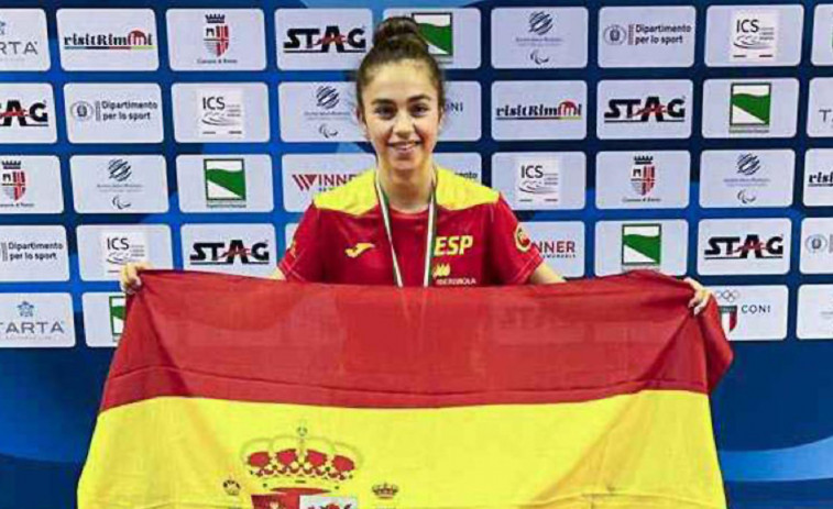 Sofía Couce, oro en la cita de Rimini