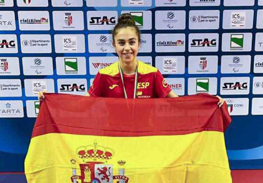 Sofía Couce, oro en la cita de Rimini