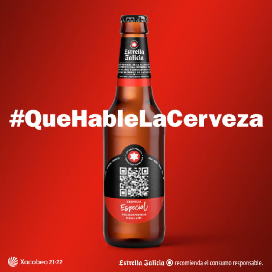 Estrella Galicia sustituye el nombre en su botella para contar un nuevo mensaje a sus consumidores