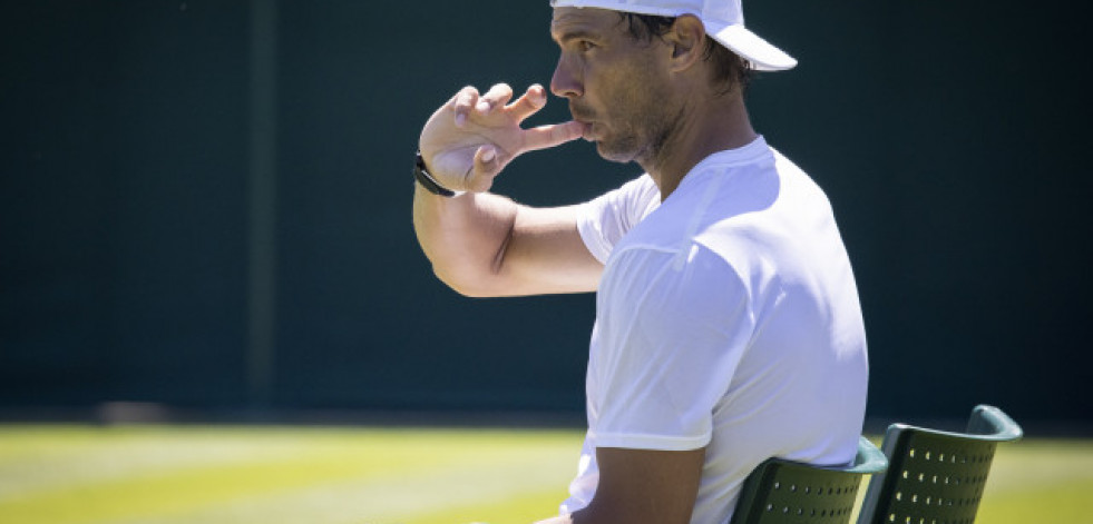Nadal debutará en Wimbledon contra Cerúndolo y Alcaraz contra Struff