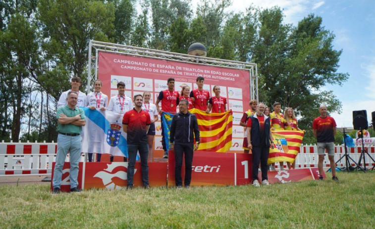Suárez, Puentes y Castro impulsan a Galicia en Logroño