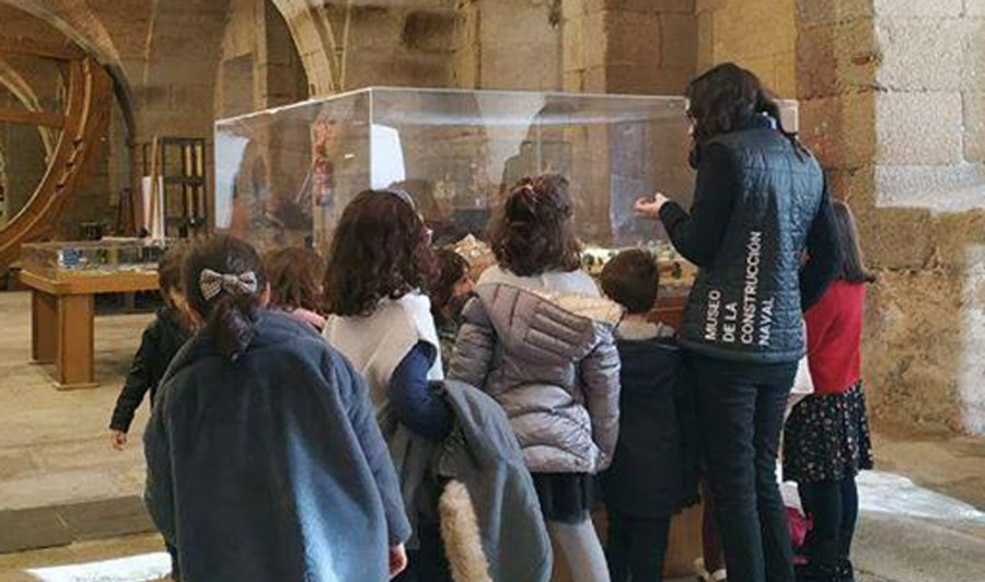 El Museo de la Construcción Naval organiza este mes talleres infantiles y visitas guiadas