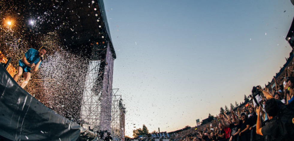 Imagine Dragons conquista O Monte do Gozo en su primera vez en Galicia