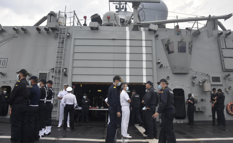 La fragata “Almirante Juan de Borbón” deja el Arsenal para integrarse en la agrupación de la OTAN