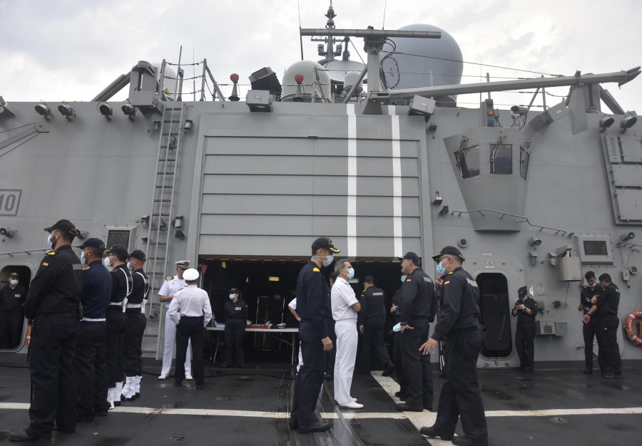 La fragata “Almirante Juan de Borbón” deja el Arsenal para integrarse en la agrupación de la OTAN
