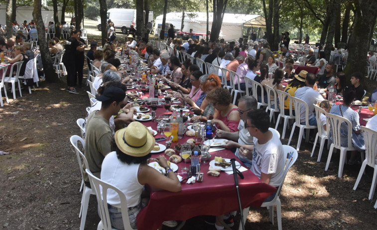 El Pemento do Couto, gran protagonista de la cita gastronómica que ayer reunió a unas 400 personas