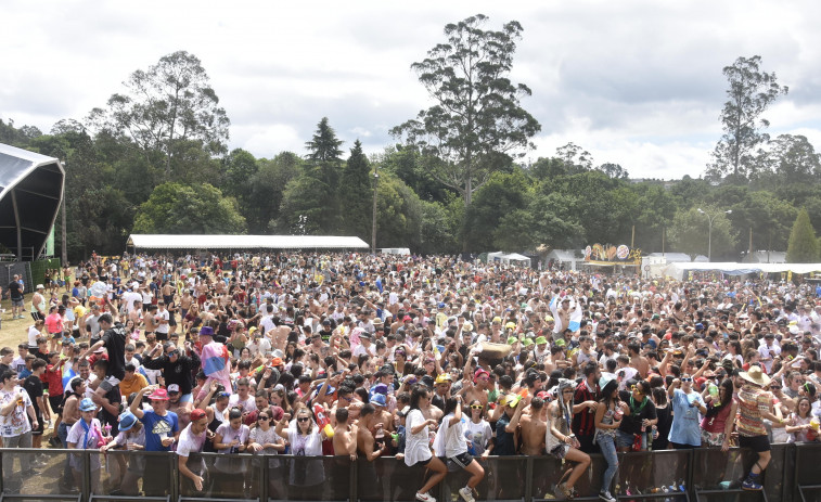 La Romería de A Fraga pone el broche a varias semanas de festejos en la villa pontesa