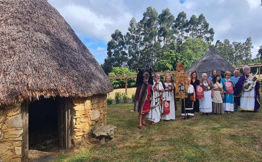 La parroquia naronesa de Sedes regresa a la época “castrexa” de la mano del Oenach Atlántico