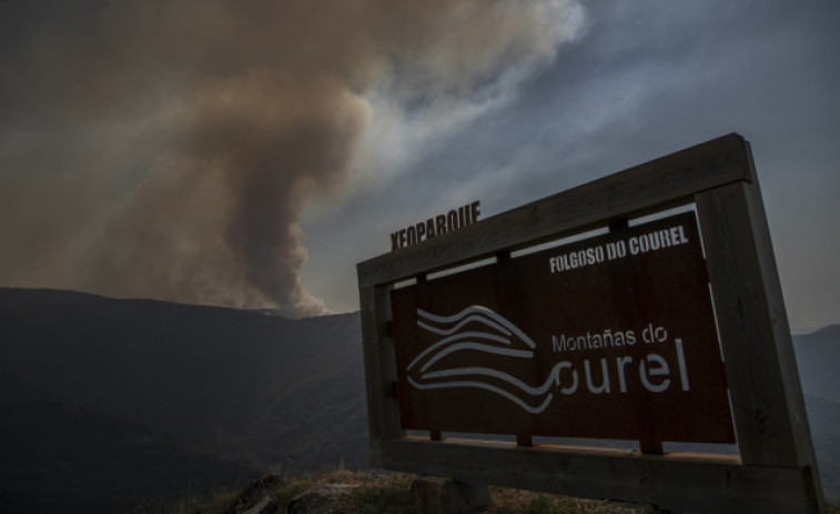 Controlado el gran incendio de O Courel que ha arrasado 11.100 hectáreas