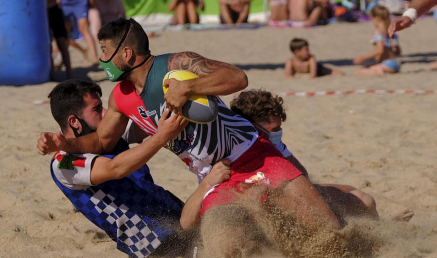 Las series españolas de rugby playa llegan a  Valdoviño